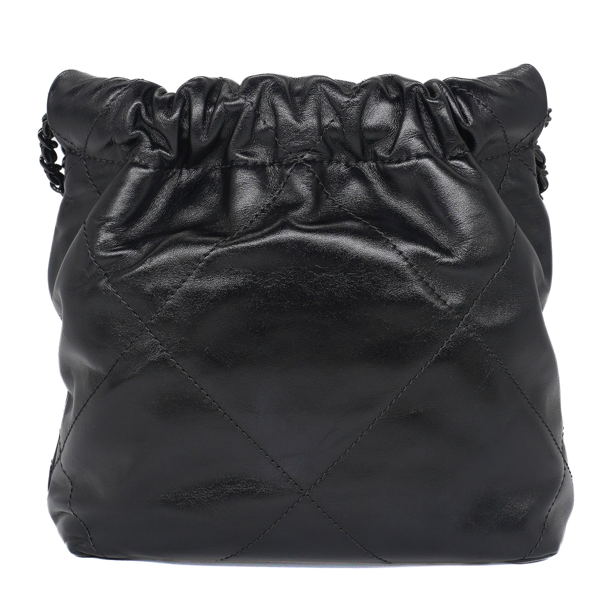 Chanel 22 Mini Shiny Calfskin So Black