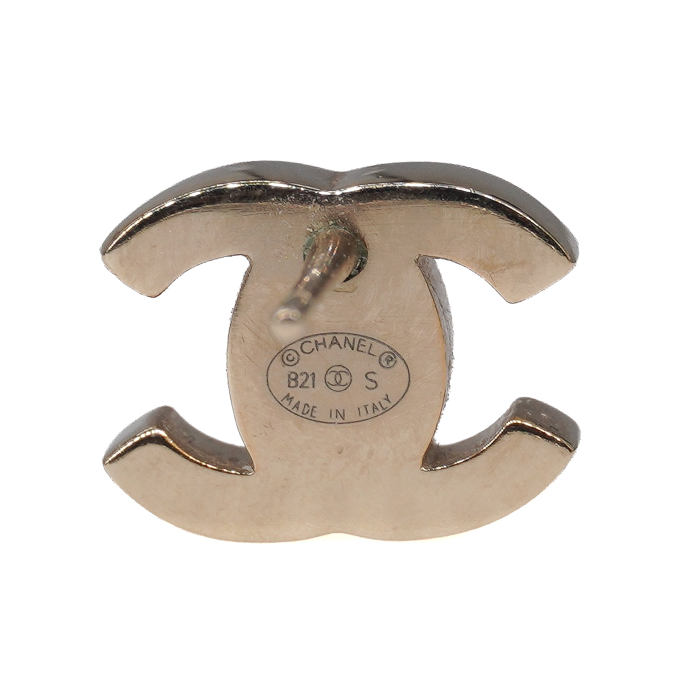 Chanel CC Turnlock Earrings