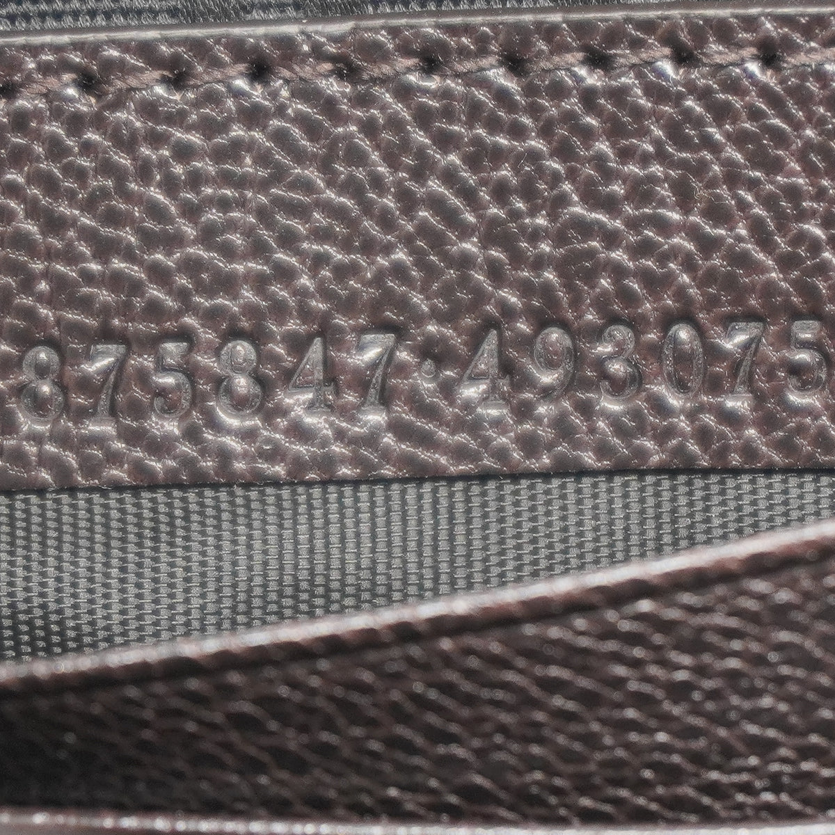 Gucci Gossip Small Bag GG Canvas Dark Brown