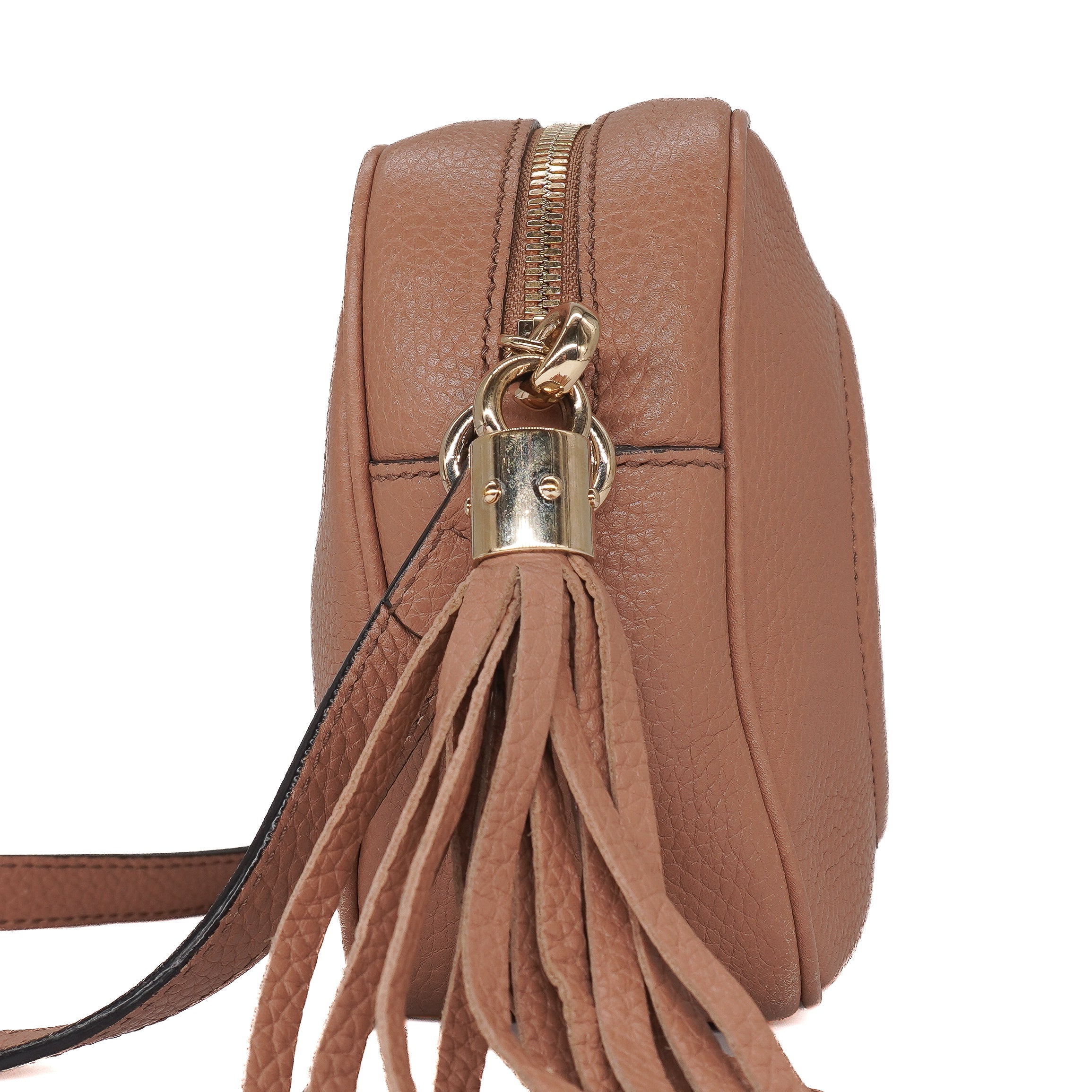 Gucci Pebbled Calfskin Soho Disco Camera Bag