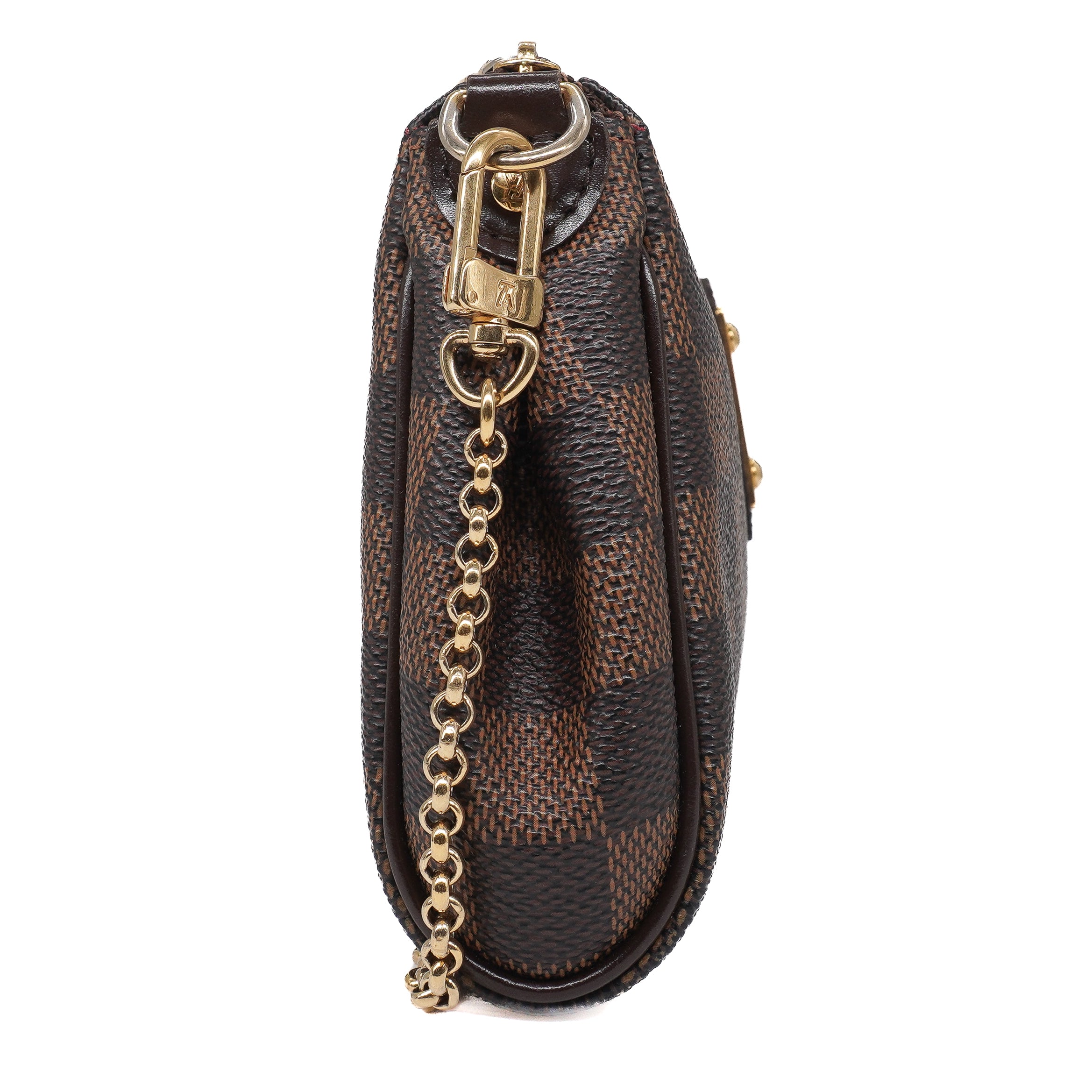 Louis Vuitton Ebene Eva Clutch