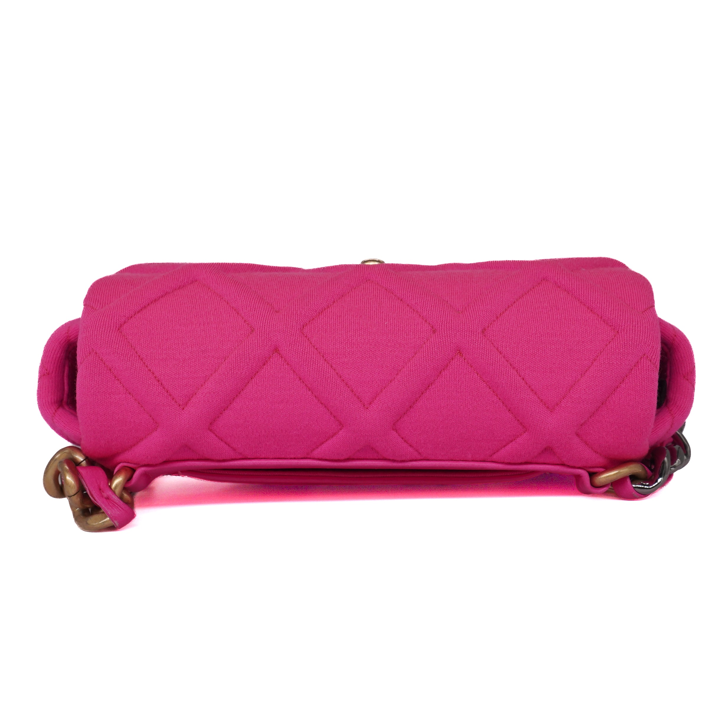 Chanel Jersey Quilted Chanel 19 Waist Bag
