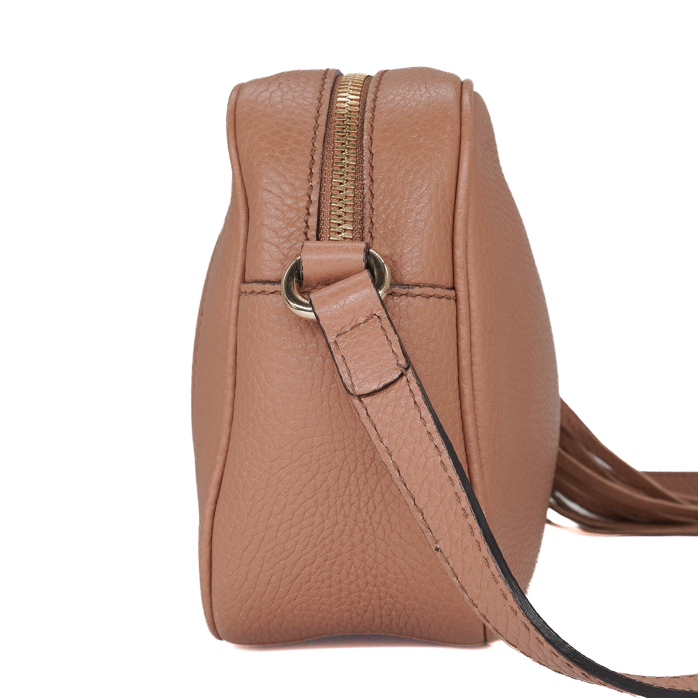 Gucci Pebbled Calfskin Soho Disco Camera Bag