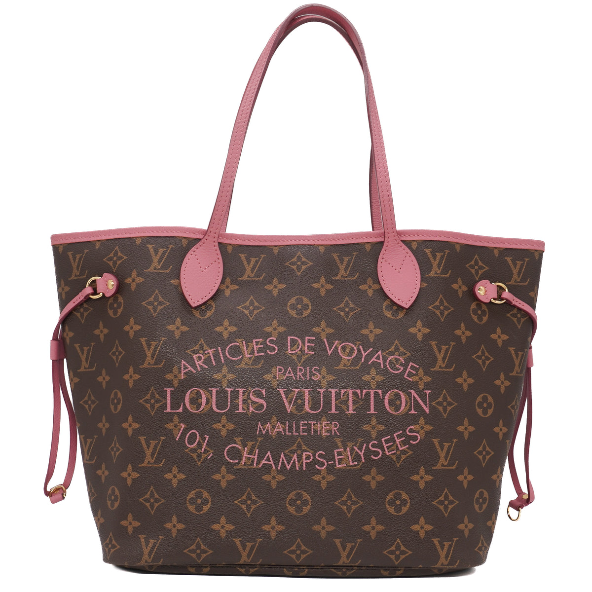 Louis Vuitton Neverfull MM Articles de Voyage Ikat Rose