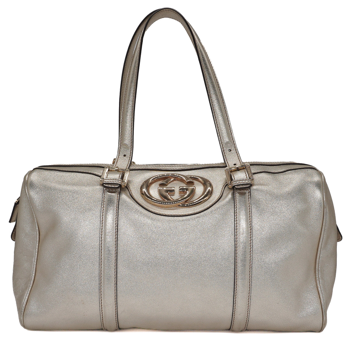 Gucci Metallic Britt Tote