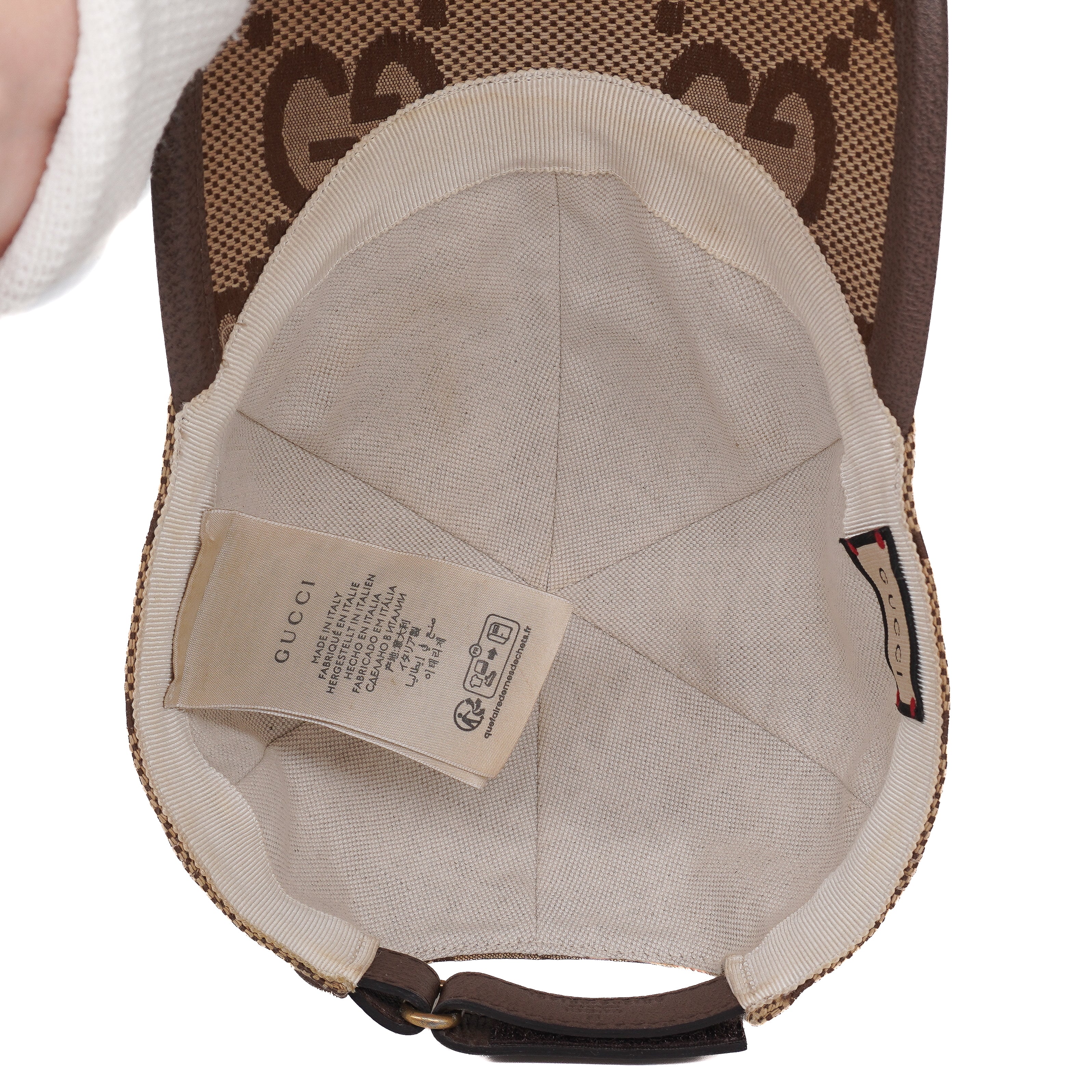 Gucci GG Jumbo Canvas Ball Cap