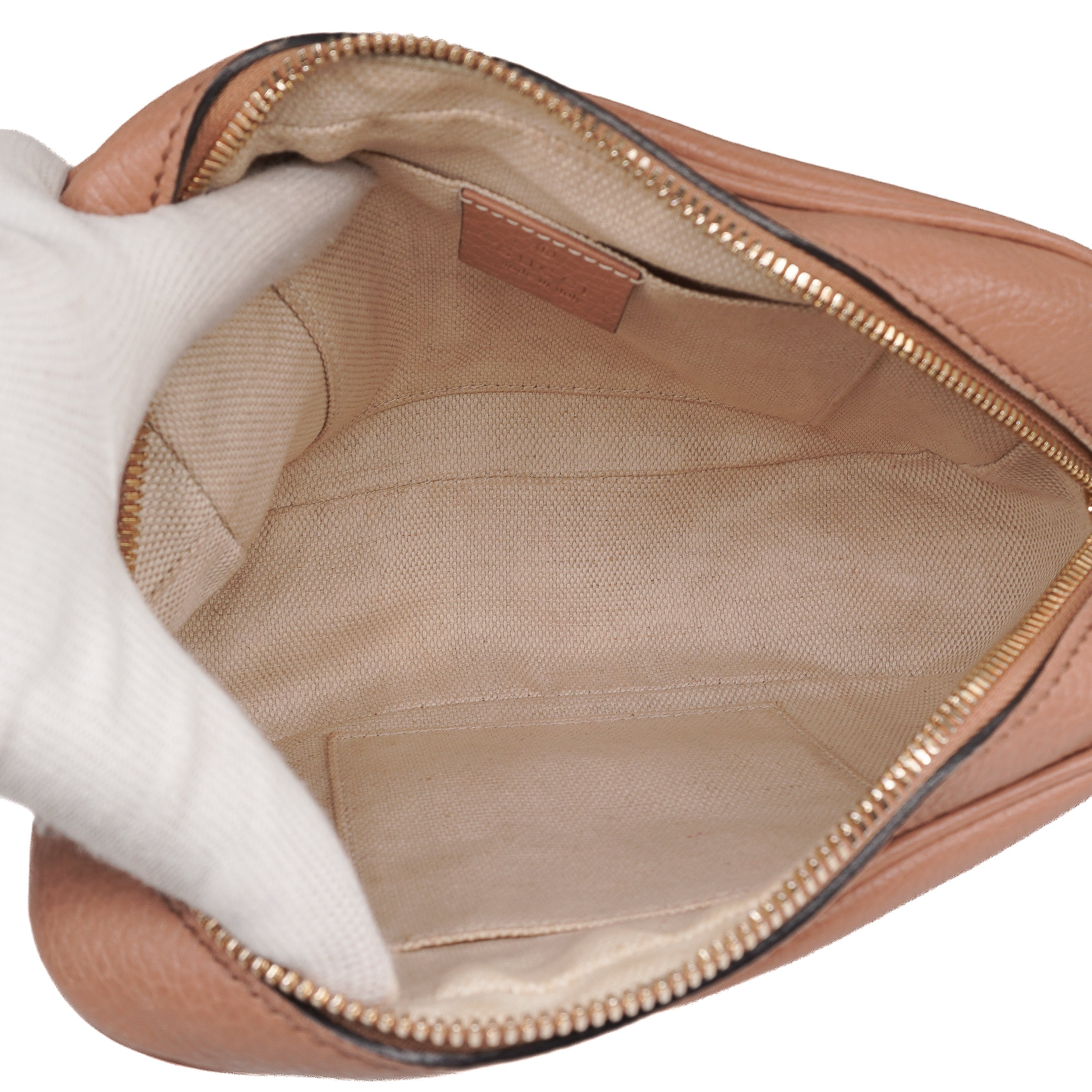 Gucci Pebbled Calfskin Soho Disco Camera Bag