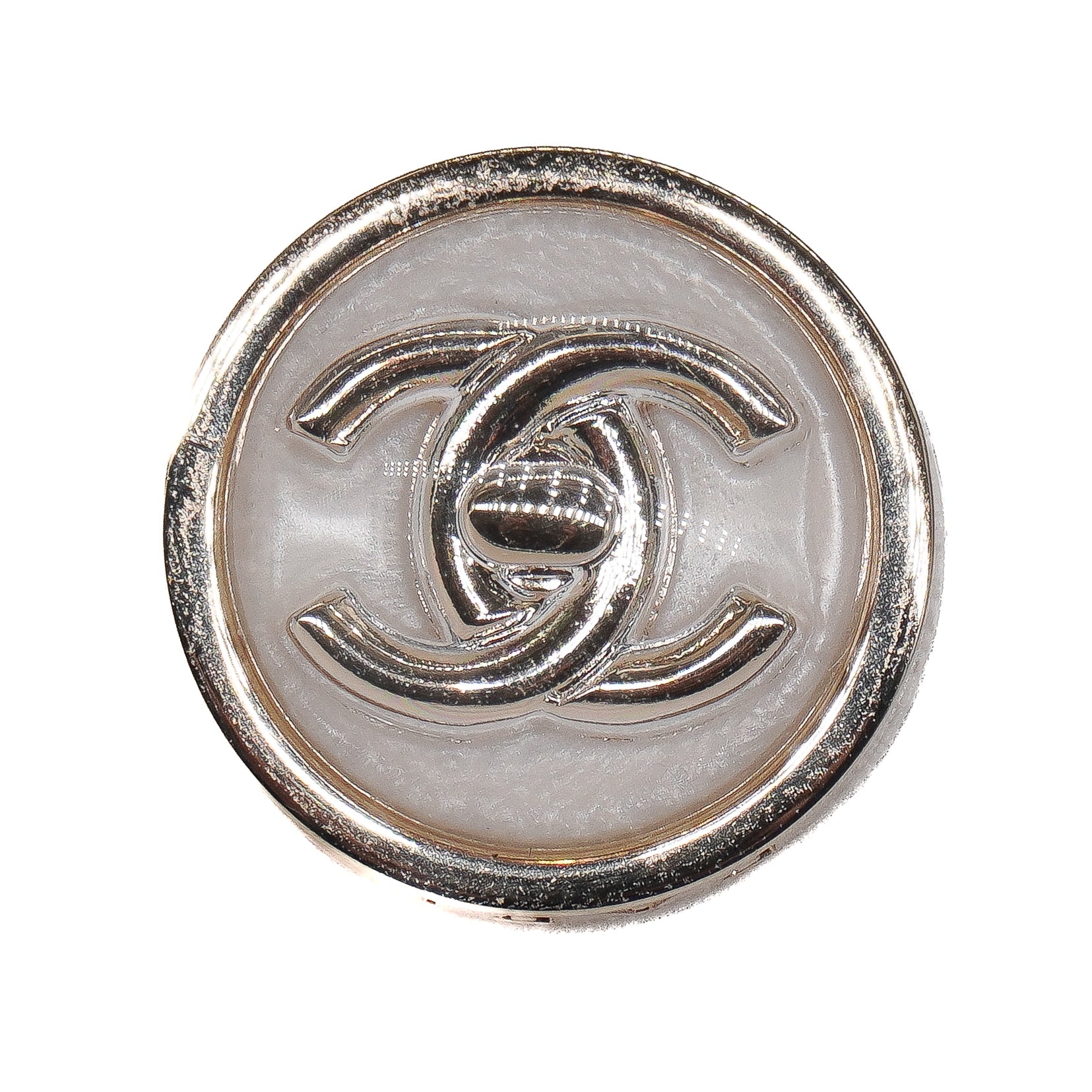 Chanel Round CC Earrings