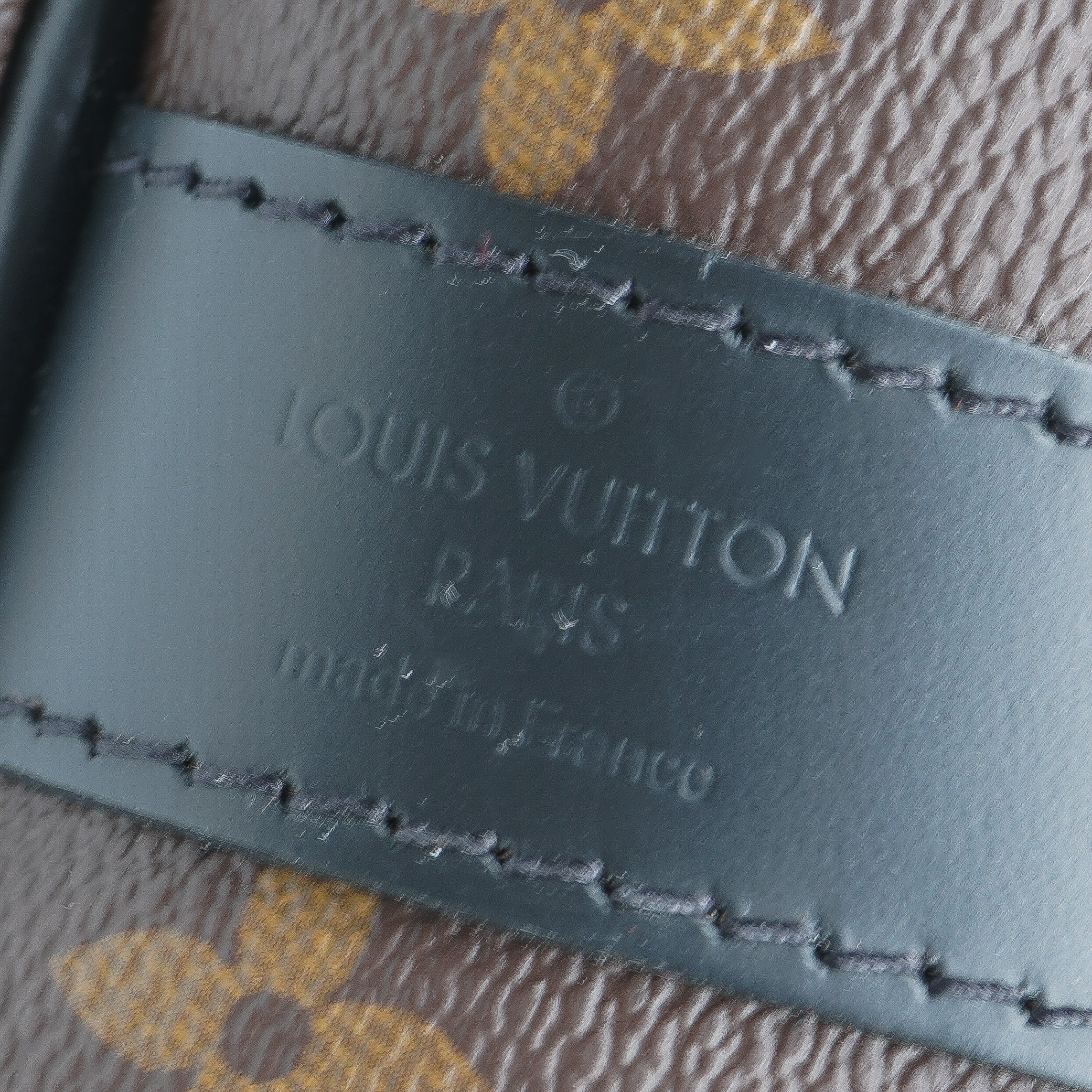 Louis Vuitton Macassar Keepall 55 Bandouliere