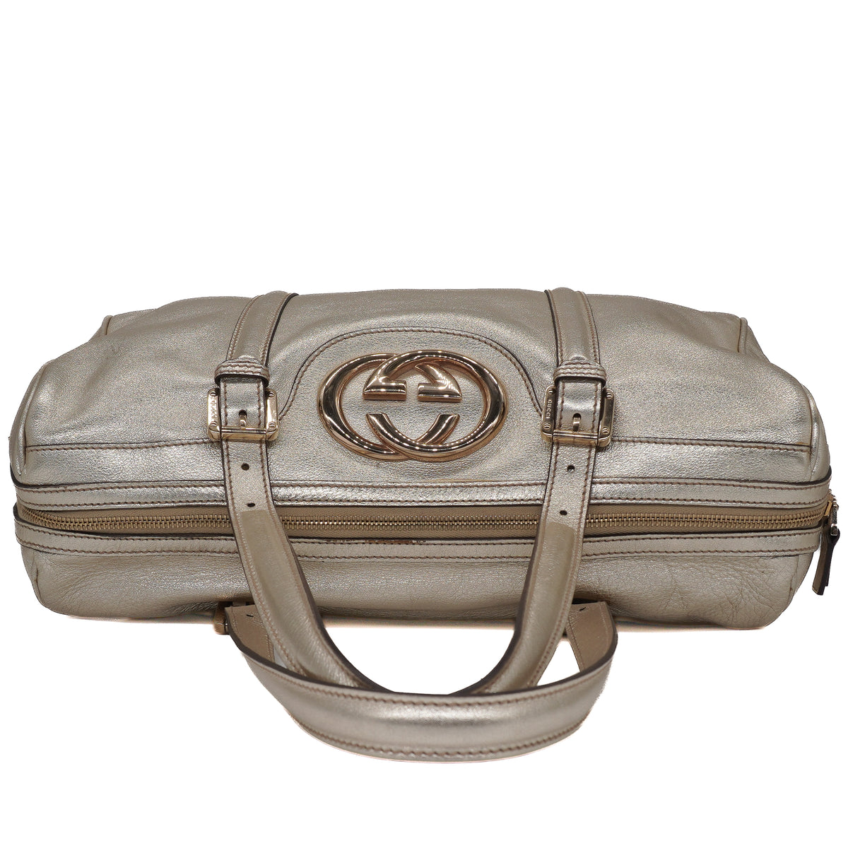 Gucci Metallic Britt Tote
