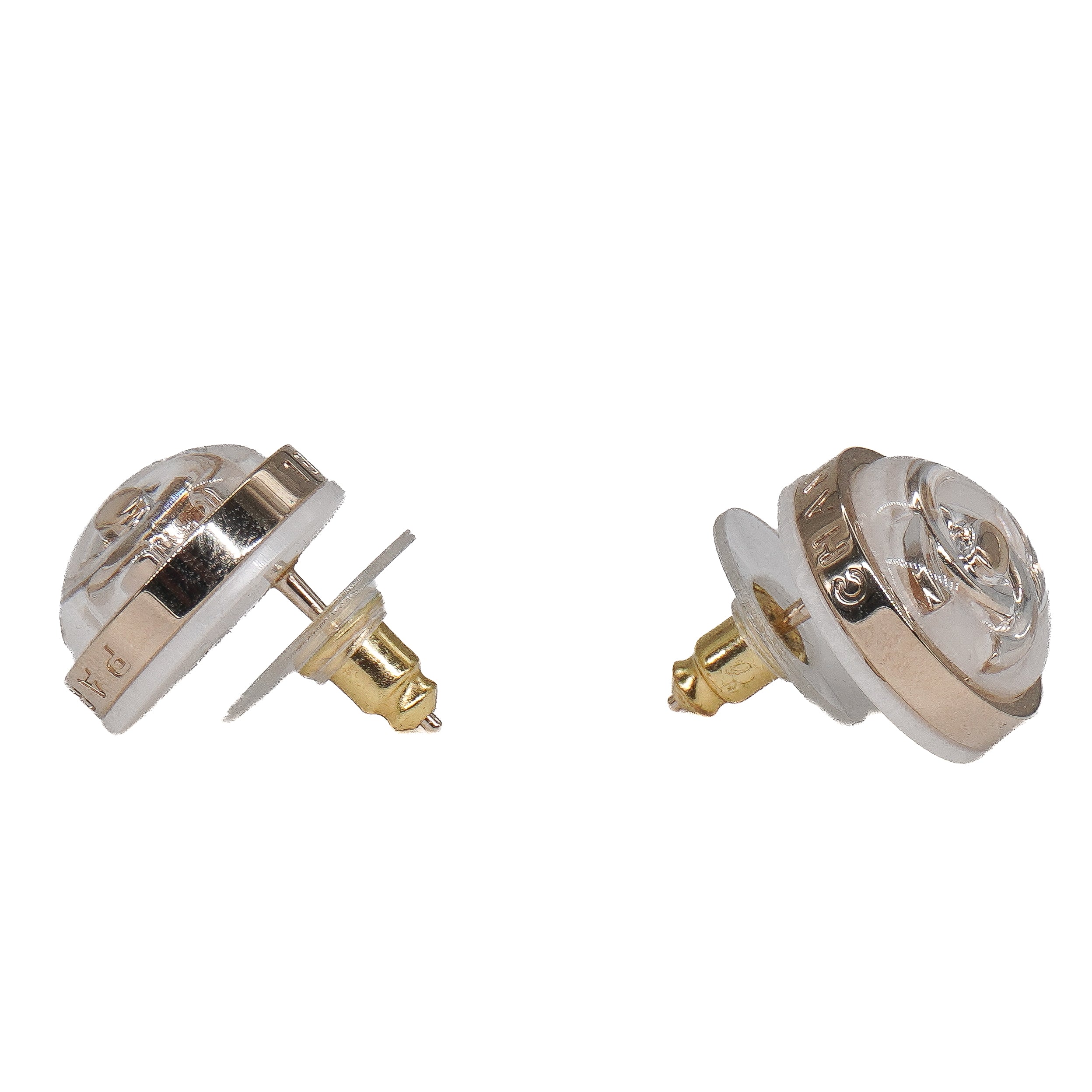 Chanel Round CC Earrings