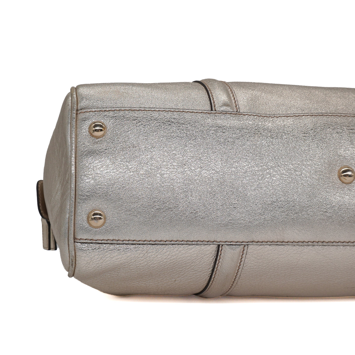 Gucci Metallic Britt Tote