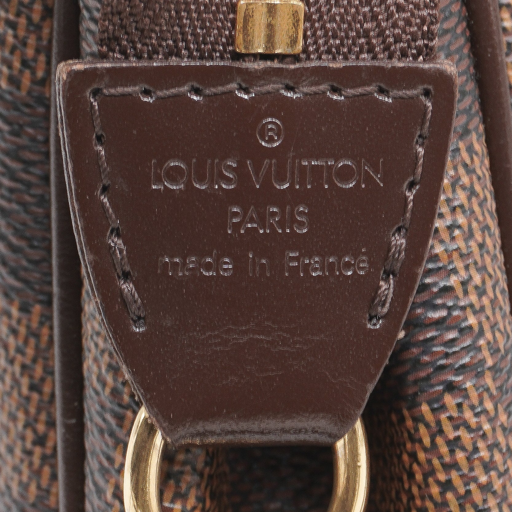 Louis Vuitton Ebene Eva Clutch