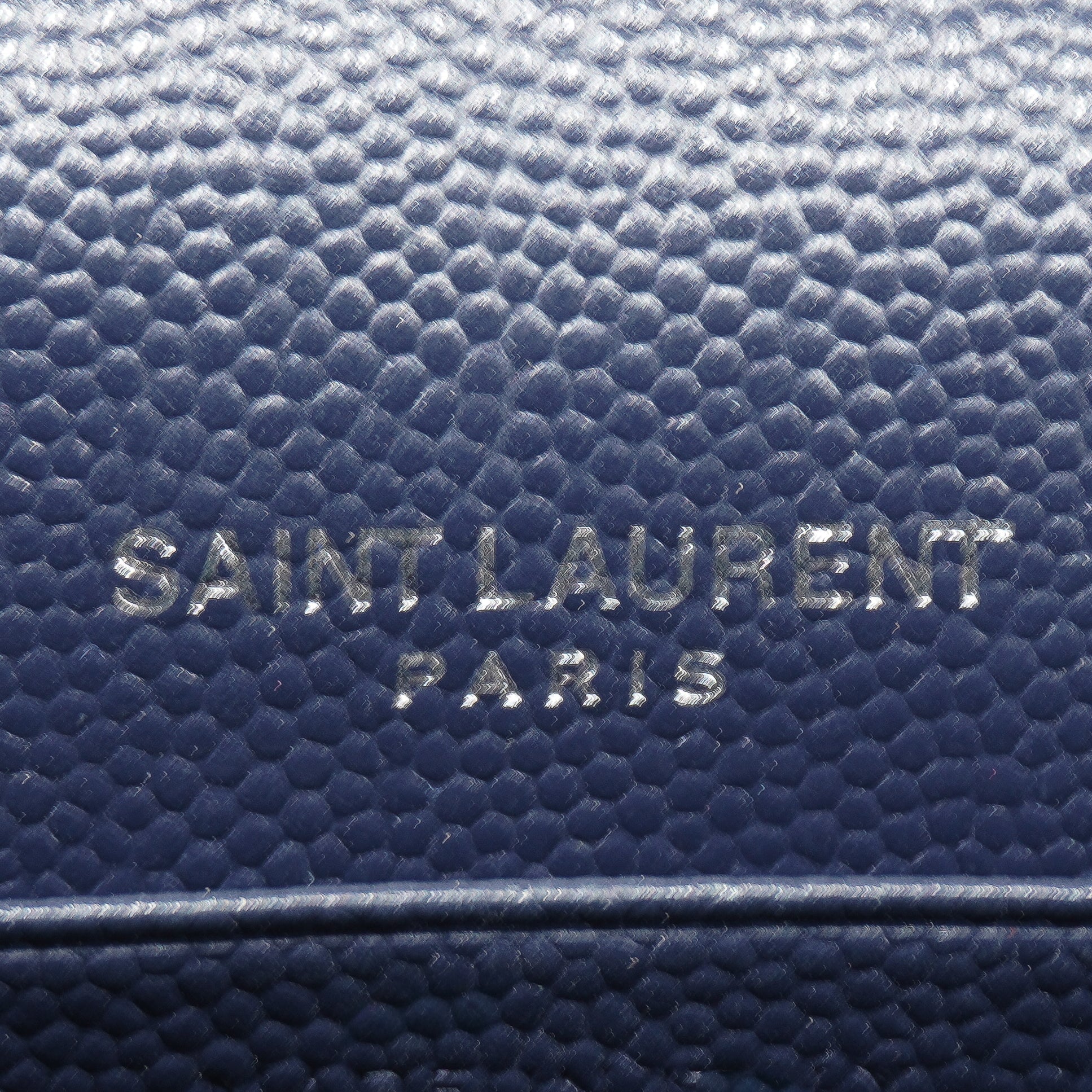 Saint Laurent Grain De Poudre Envelope Chain Wallet