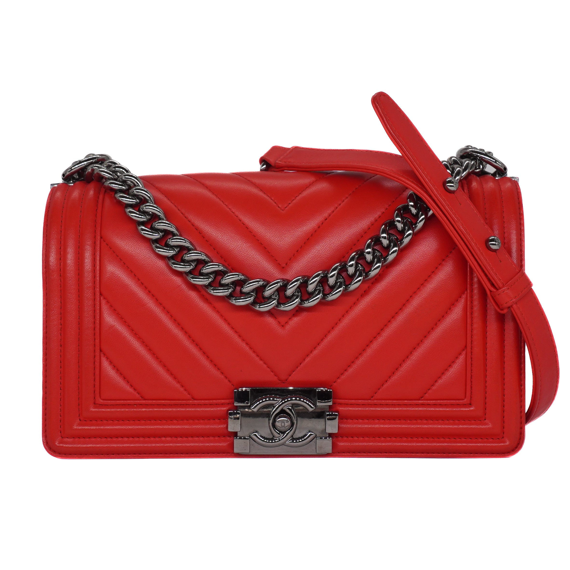 Chanel Quilted Medium Boy Bag