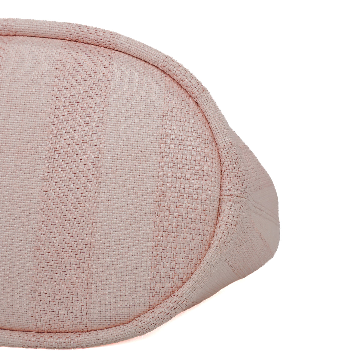 Chanel Deauville Drawstring Bucket Bag Canvas Pink
