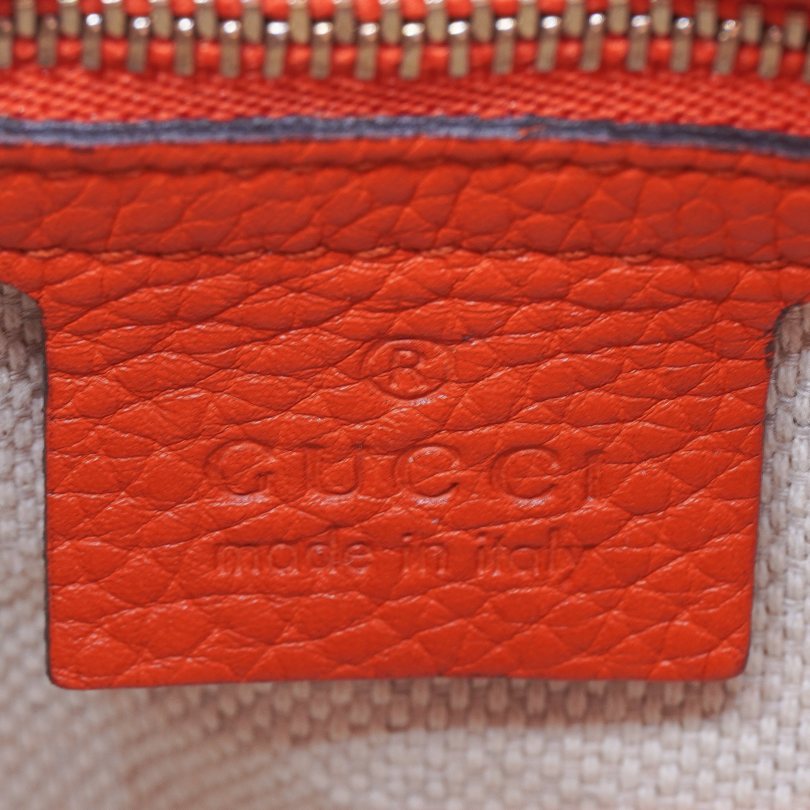 Gucci Pebbled Soho Tote