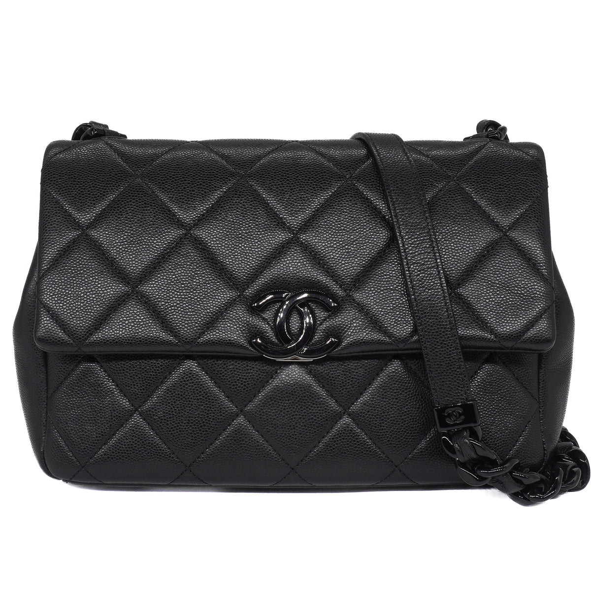Chanel My Everything Medium Flap Caviar So Black