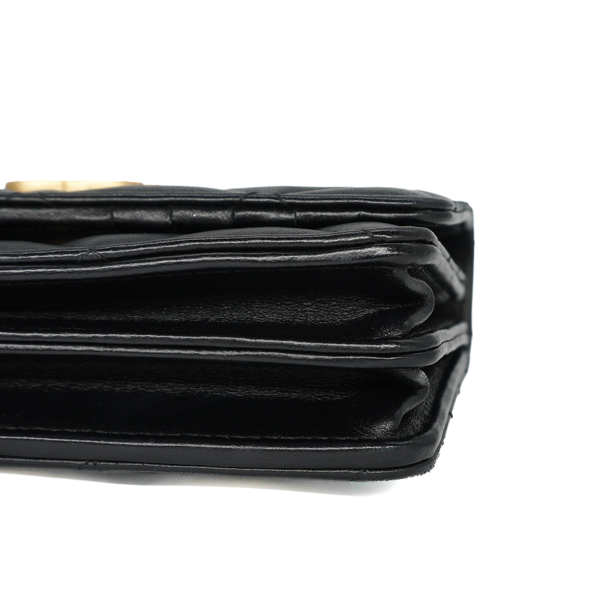 Chanel Enamel CC Clutch with Chain Lambskin