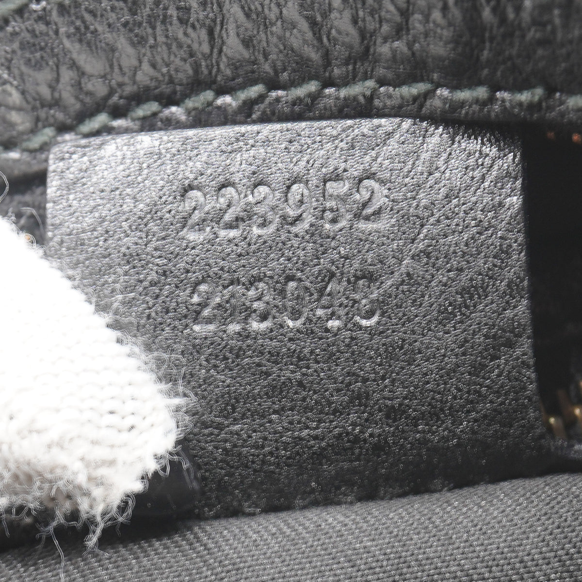 Gucci Interlocking GG Hobo Bag Canvas Black