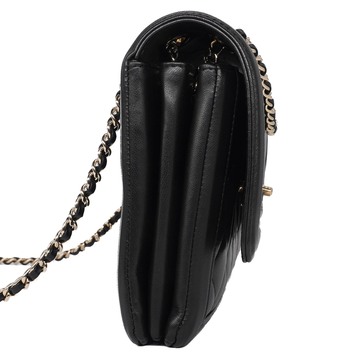 Chanel Timeless Flap Bag Lambskin Black