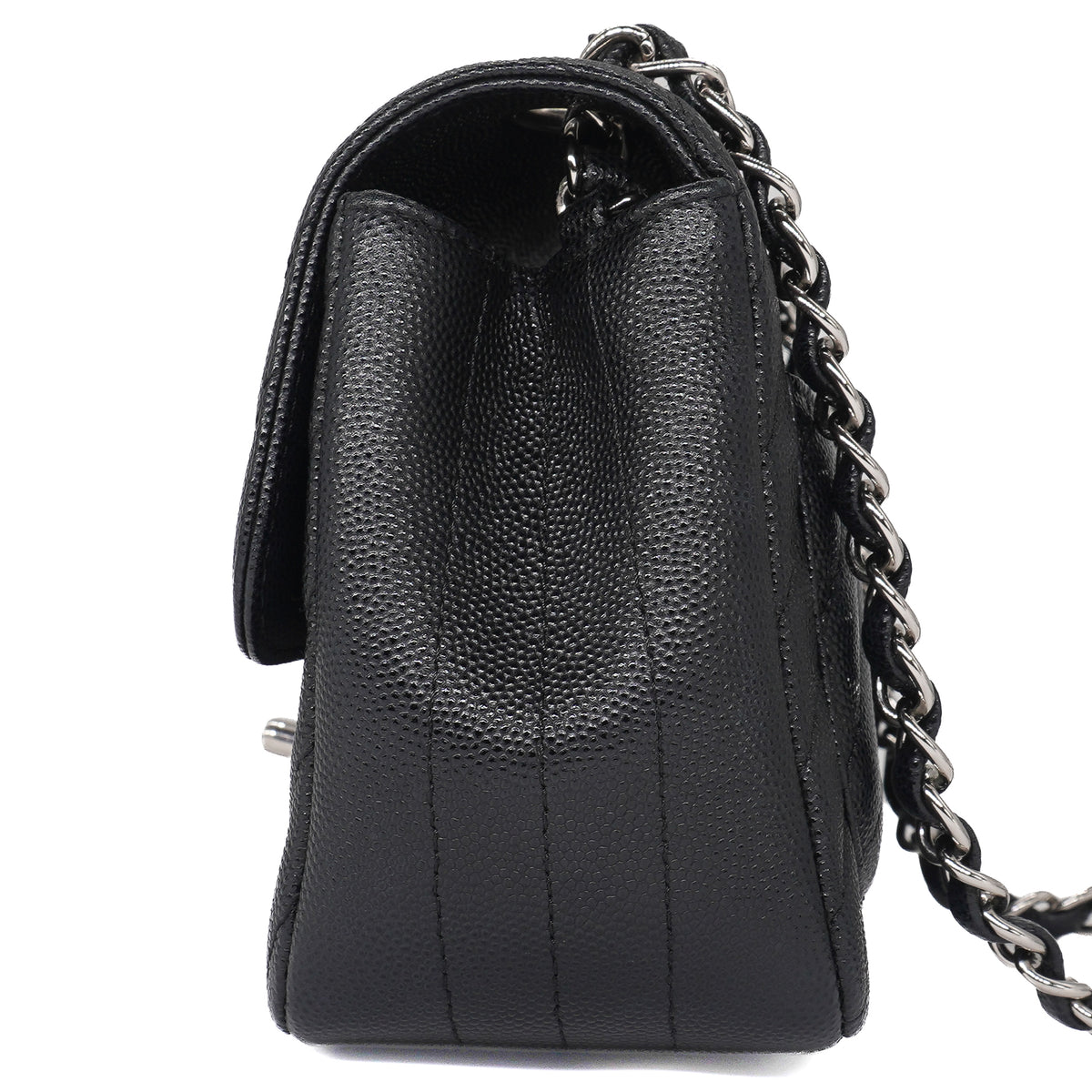 Chanel Mini Square Flap Caviar Black