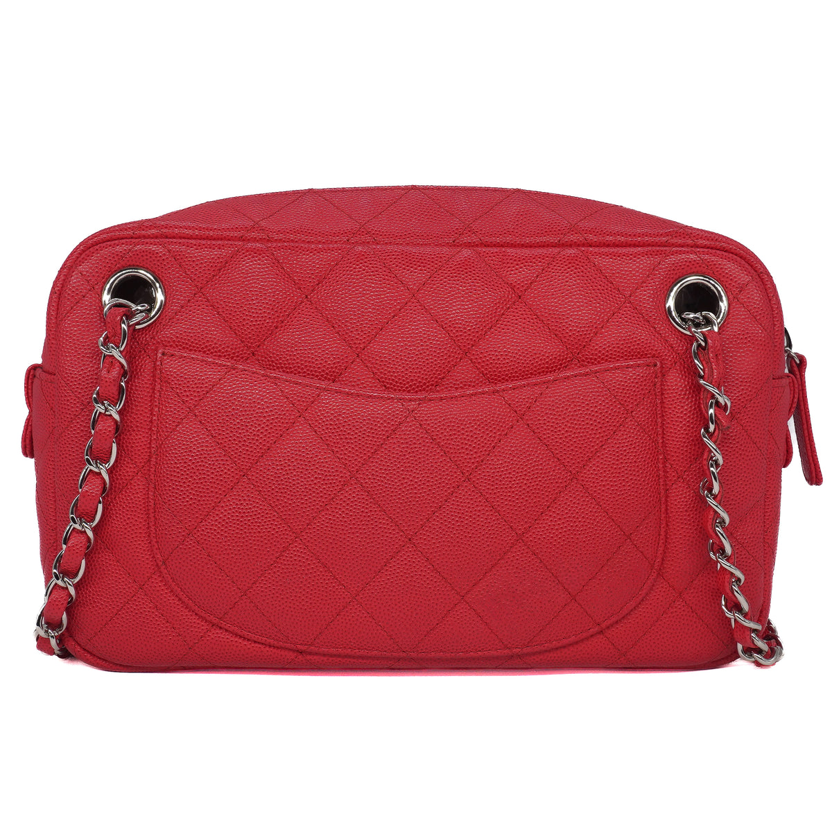 Chanel CC Camera Bag Quilted Caviar