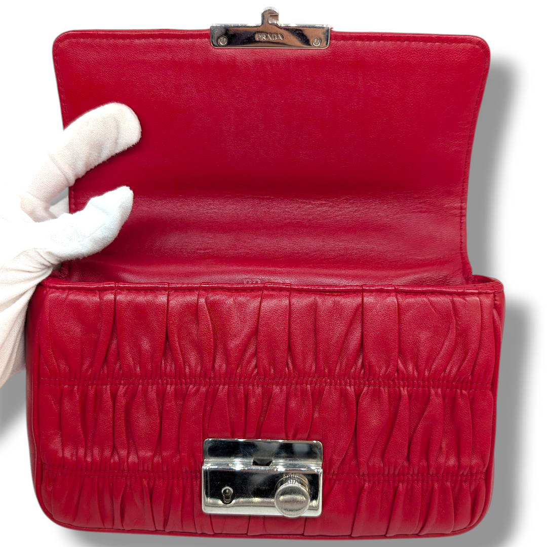 Prada Quilted Catena Crossbody