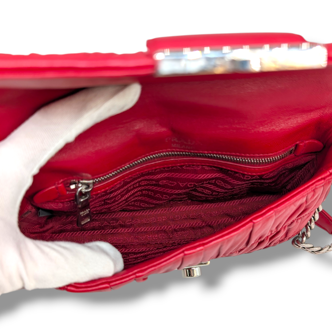 Prada Quilted Catena Crossbody