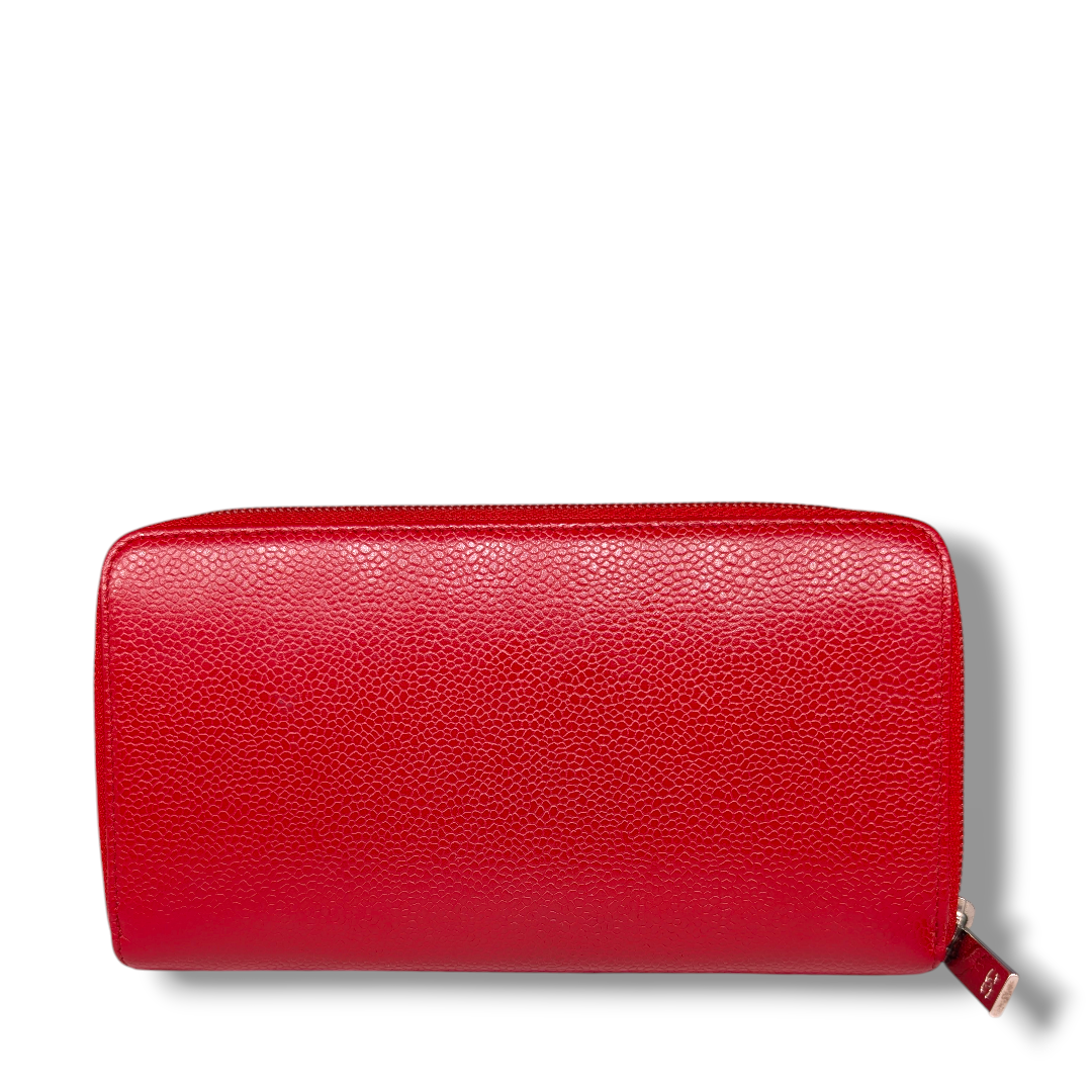 Chanel Caviar Large Timeless CC Zip Around Wallet