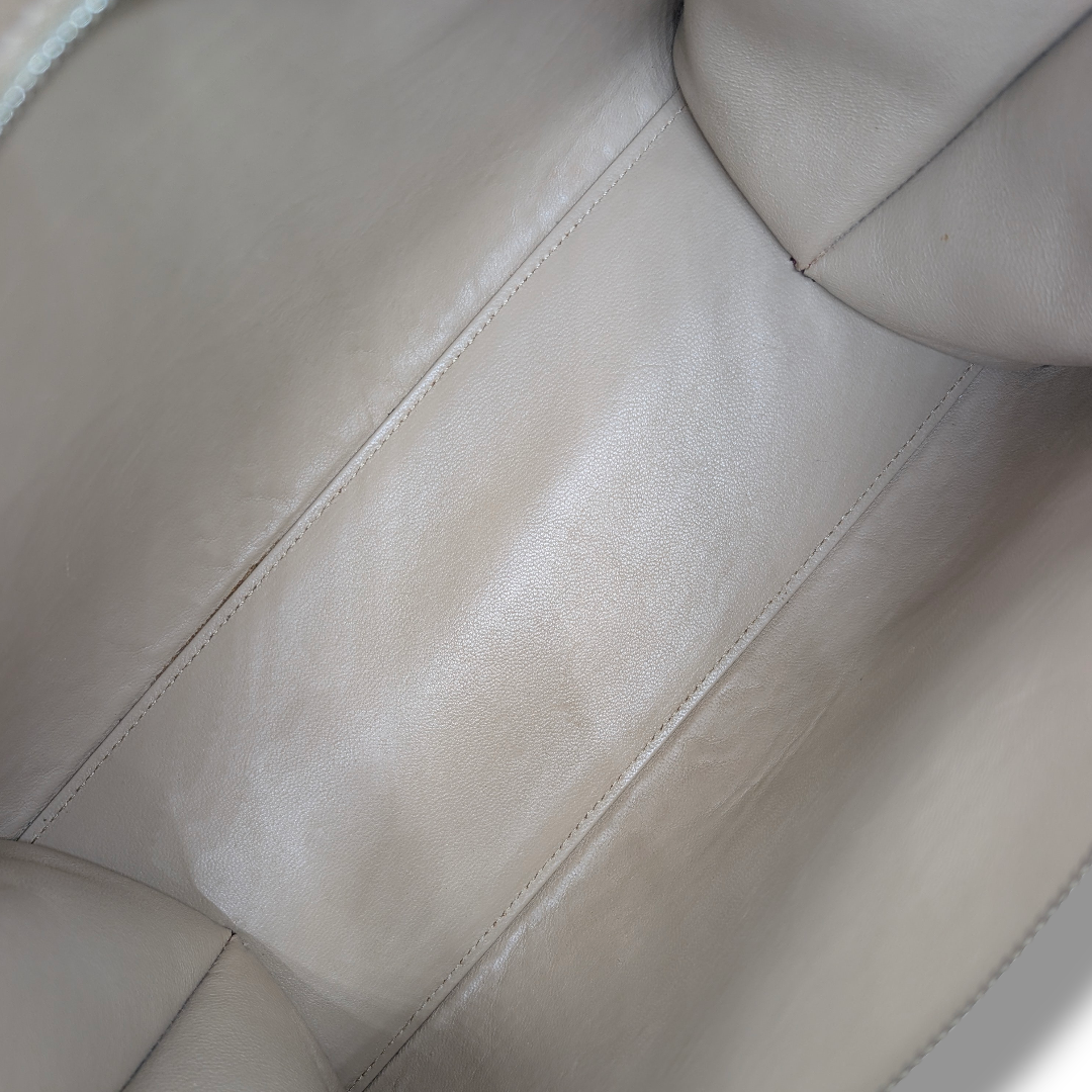 Fendi Vitello Dolce Marmol Shiny Nappa Petit 3Jourss Tote