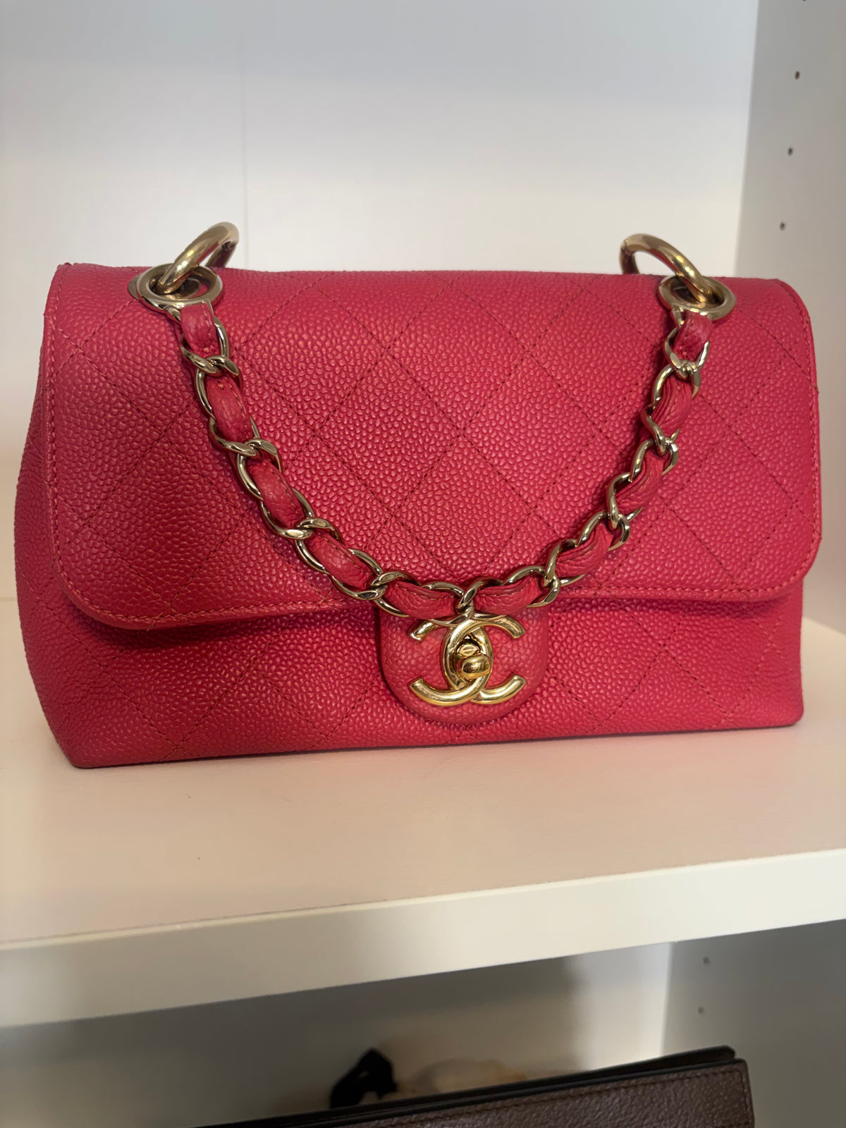 Chanel City Walk Small Flap Bag Caviar