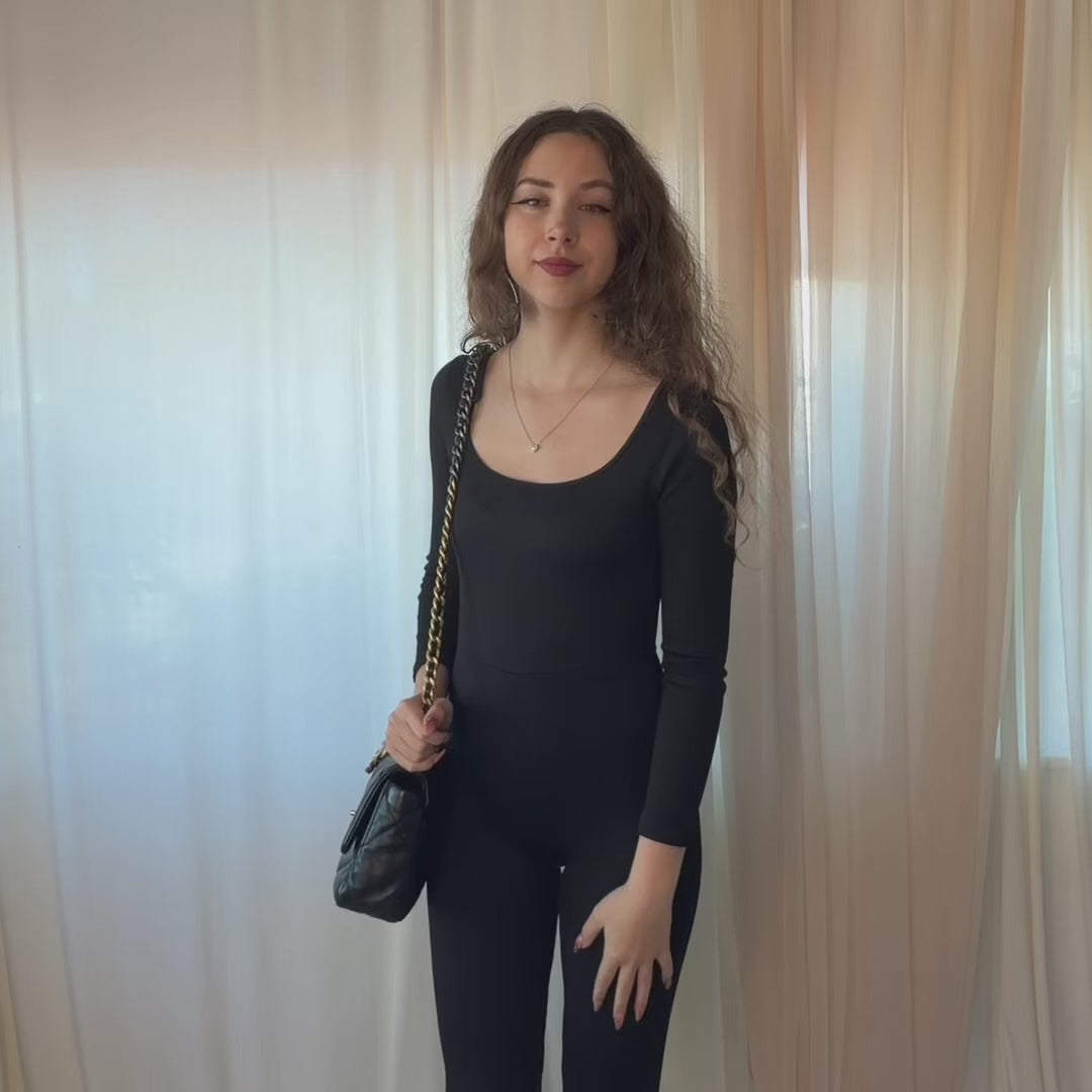 Chanel 19 Medium Flap Bag Lambskin Black