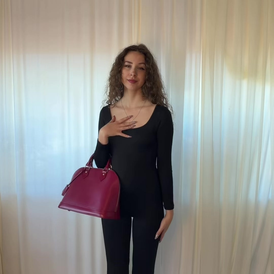 Louis Vuitton Epi Alma PM