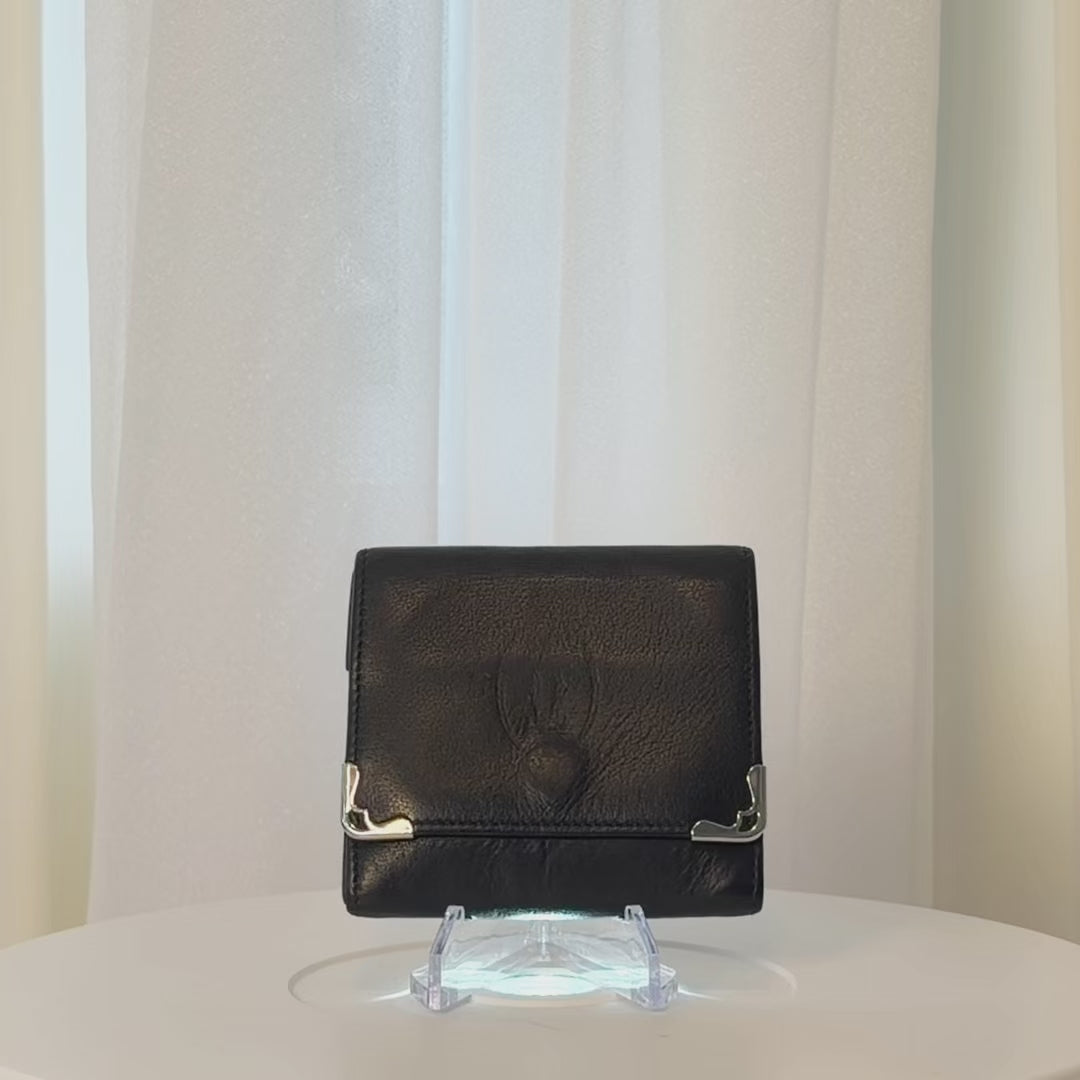 Cartier Vintage Must de Cartier Coin Purse Black