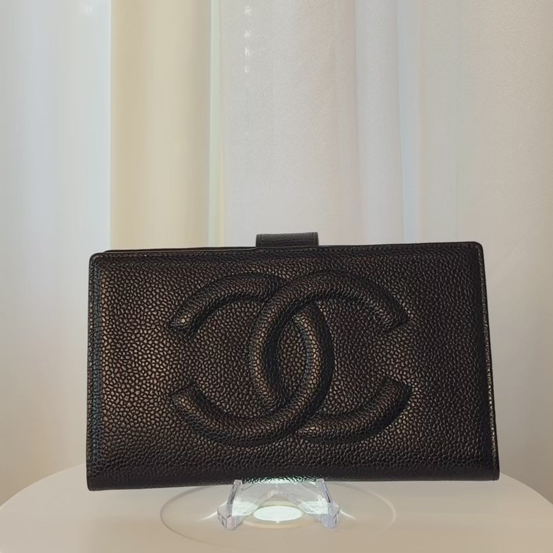 Chanel Timeless CC Wallet Caviar