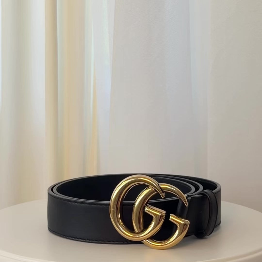Gucci Black Marmont Belt