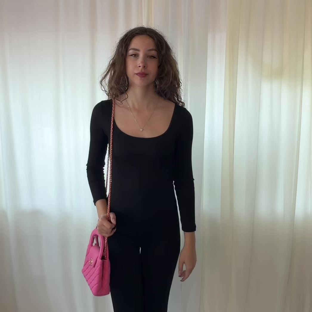 Chanel Jersey Nano Kelly