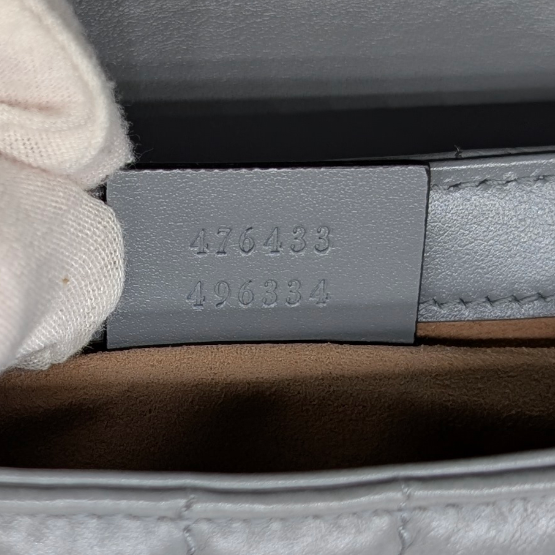 Gucci Aria Super Mini GG Marmont Shoulder Bag