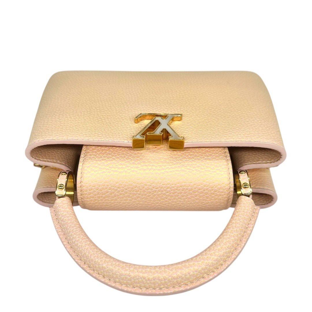 Louis Vuitton Metallic Taurillon Capucines BB