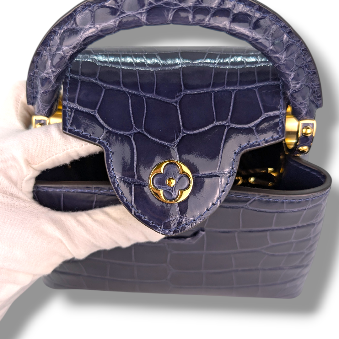 Louis Vuitton Alligator Capucines Mini