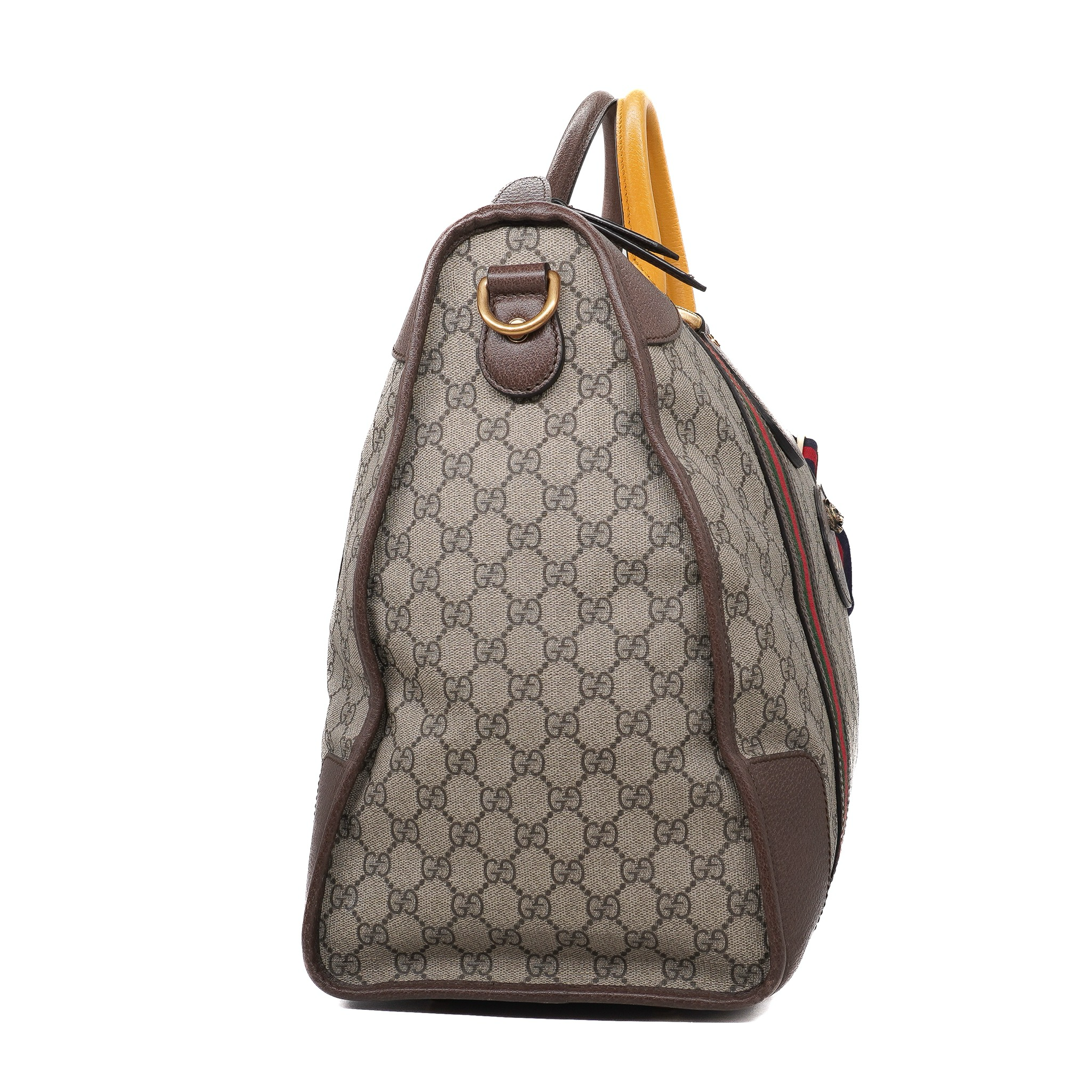 Gucci Web Neo Vintage Duffle Bag