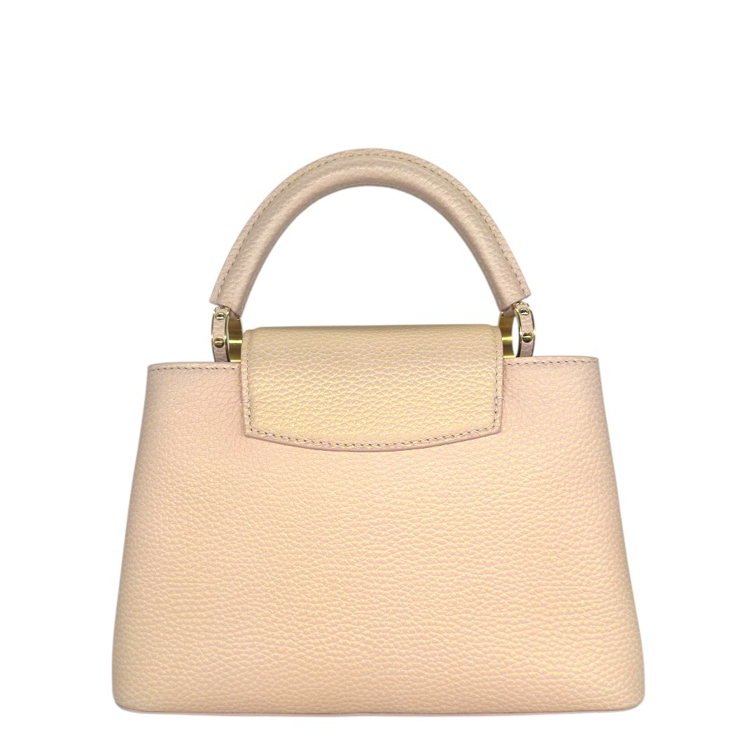 Louis Vuitton Metallic Taurillon Capucines BB