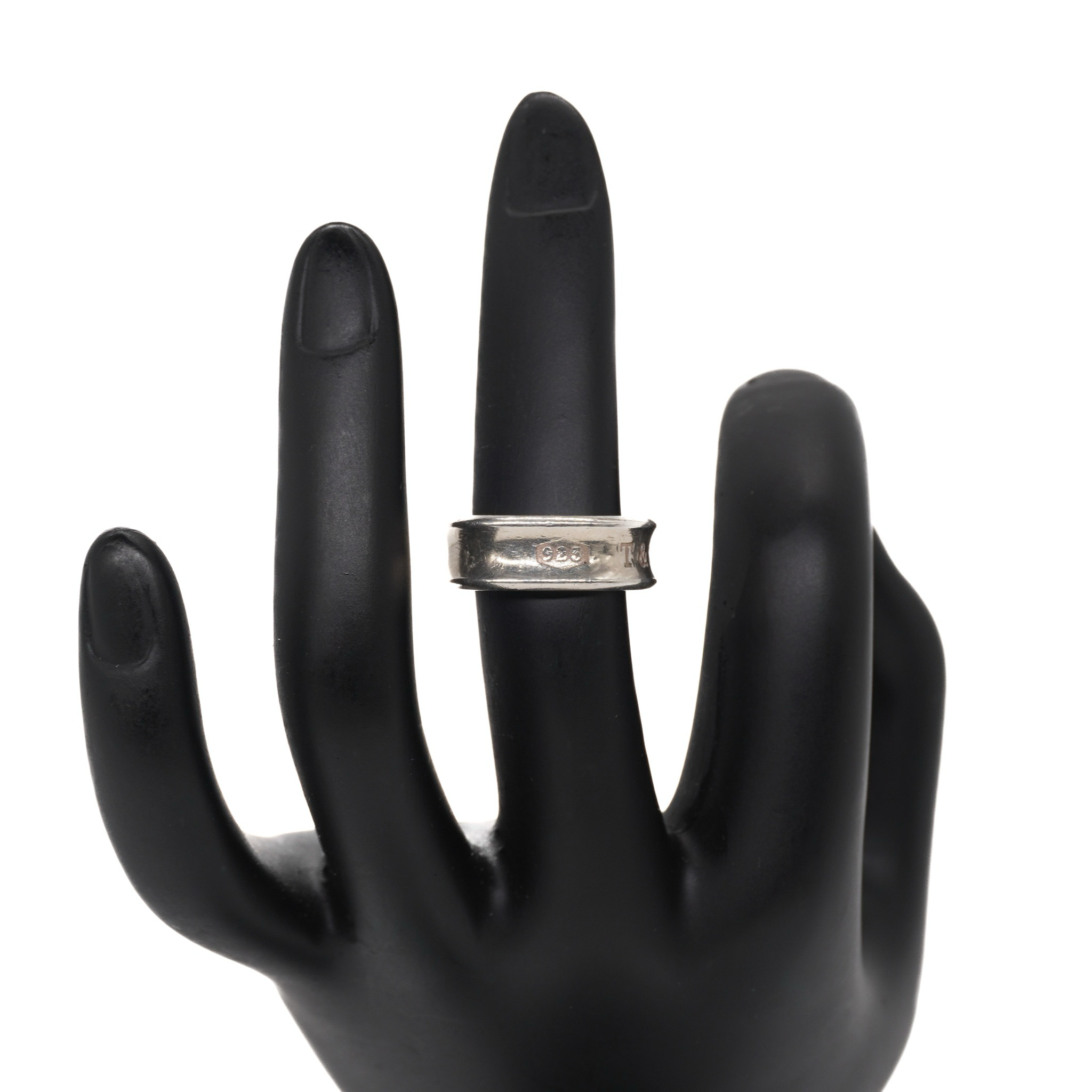 T & Co. Sterling Silver 1837 Band Ring