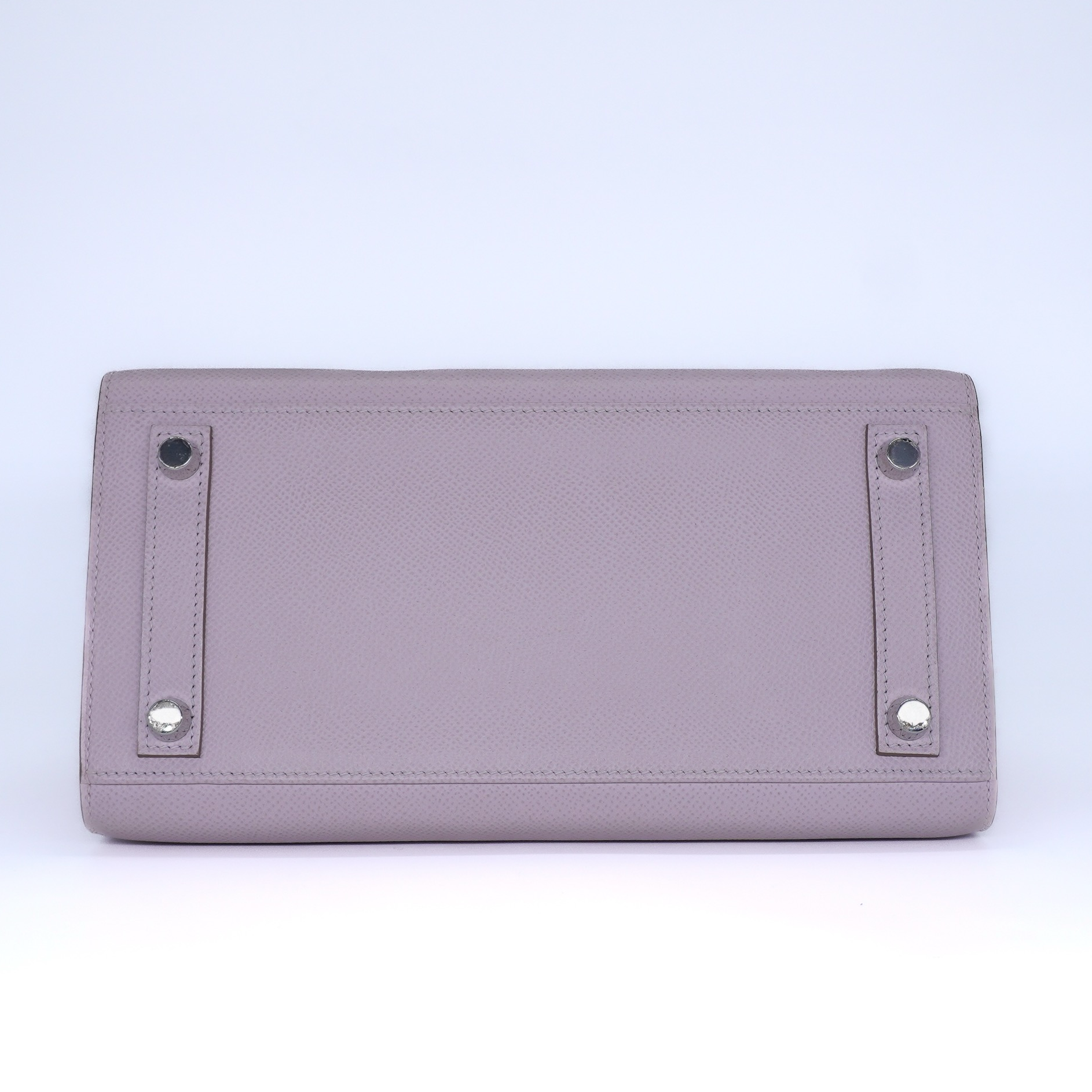 Hermes Birkin 25 Sellier Mauve Pale Epsom Palladium Hardware